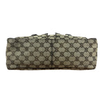 Gucci Vintage Brown Canvas GG Shoulder Bag