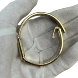 YSL Mother of Pearl Dial 40th Anniversary Gold Bangle