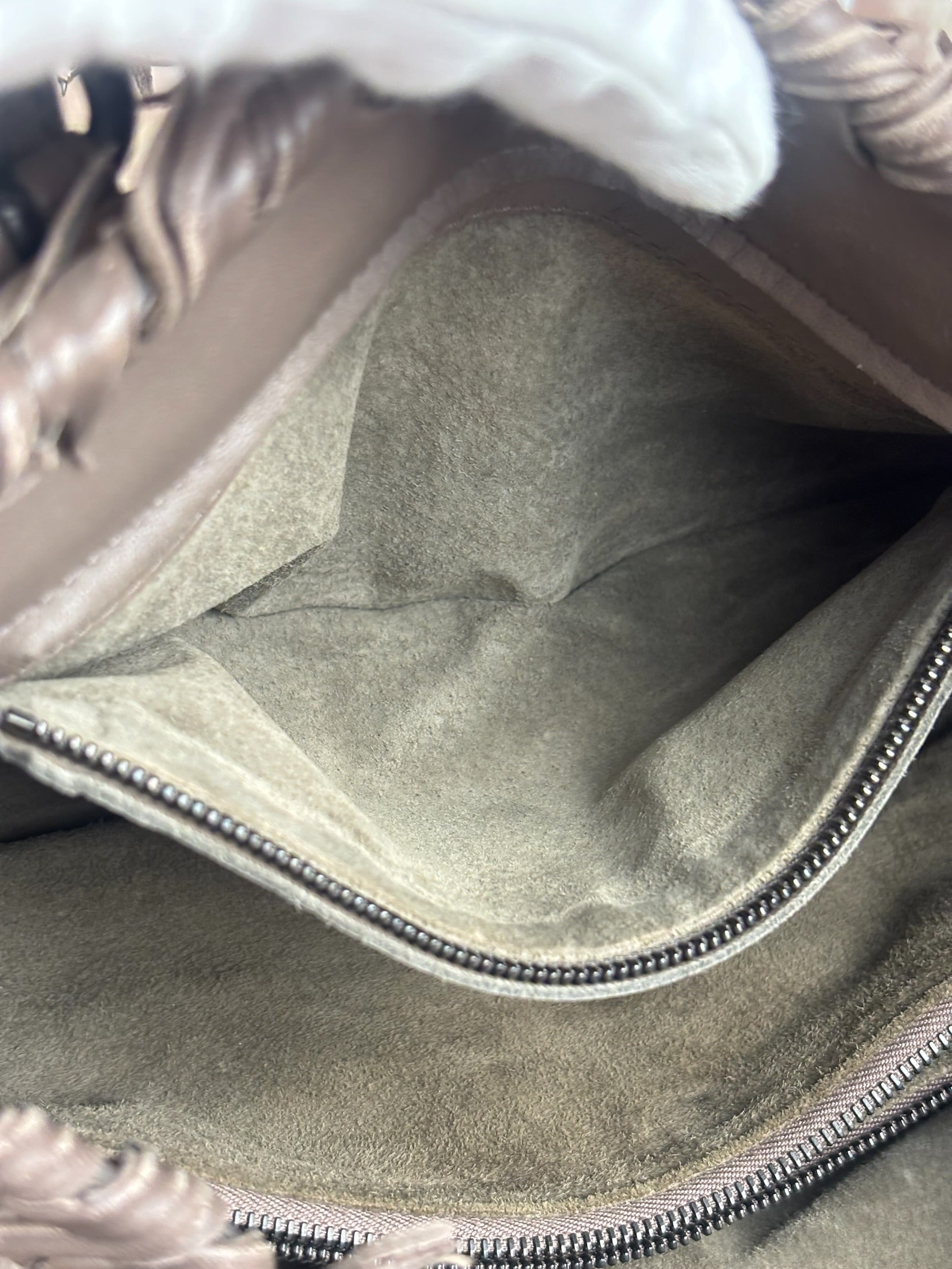 Bottega Veneta Intrecciato Leather Fringe Handbag
