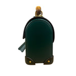 Gucci Green Padlock Bamboo Handle Handbag