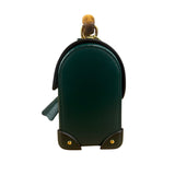 Gucci Green Padlock Bamboo Handle Handbag