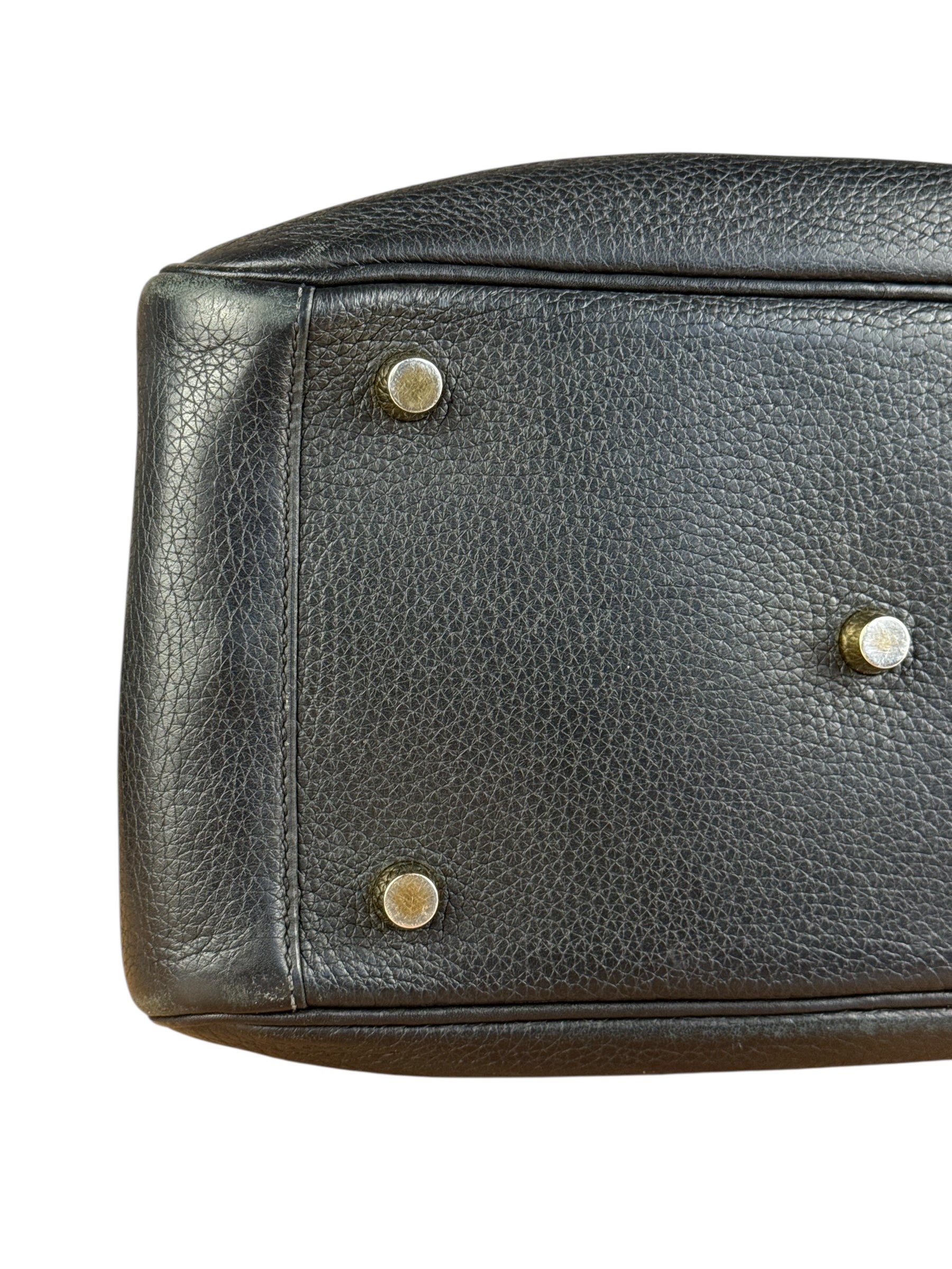 Hermes Black Clemence Lindy 26