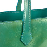 Louis Vuitton Vintage Teal Monogram Vernis Wilshire PM Tote