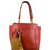 Chloé Eden Leather Cherry Shoulder Tote