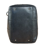 Chanel Black Leather Chocolate Bar Square-Stitched Bowler Shoulder Bag 2005