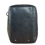 Chanel Black Leather Chocolate Bar Square-Stitched Bowler Shoulder Bag 2005