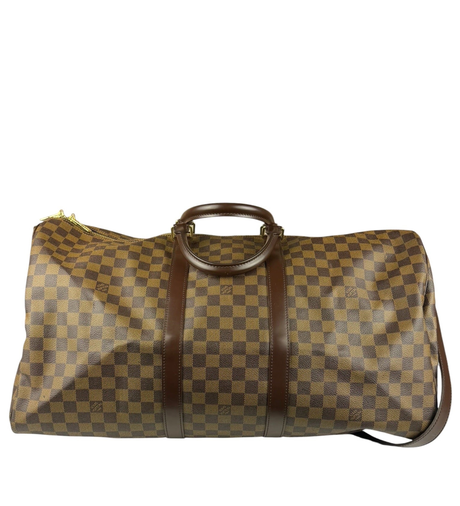 Louis Vuitton Damier Ebene Keepall Two-Way Bag