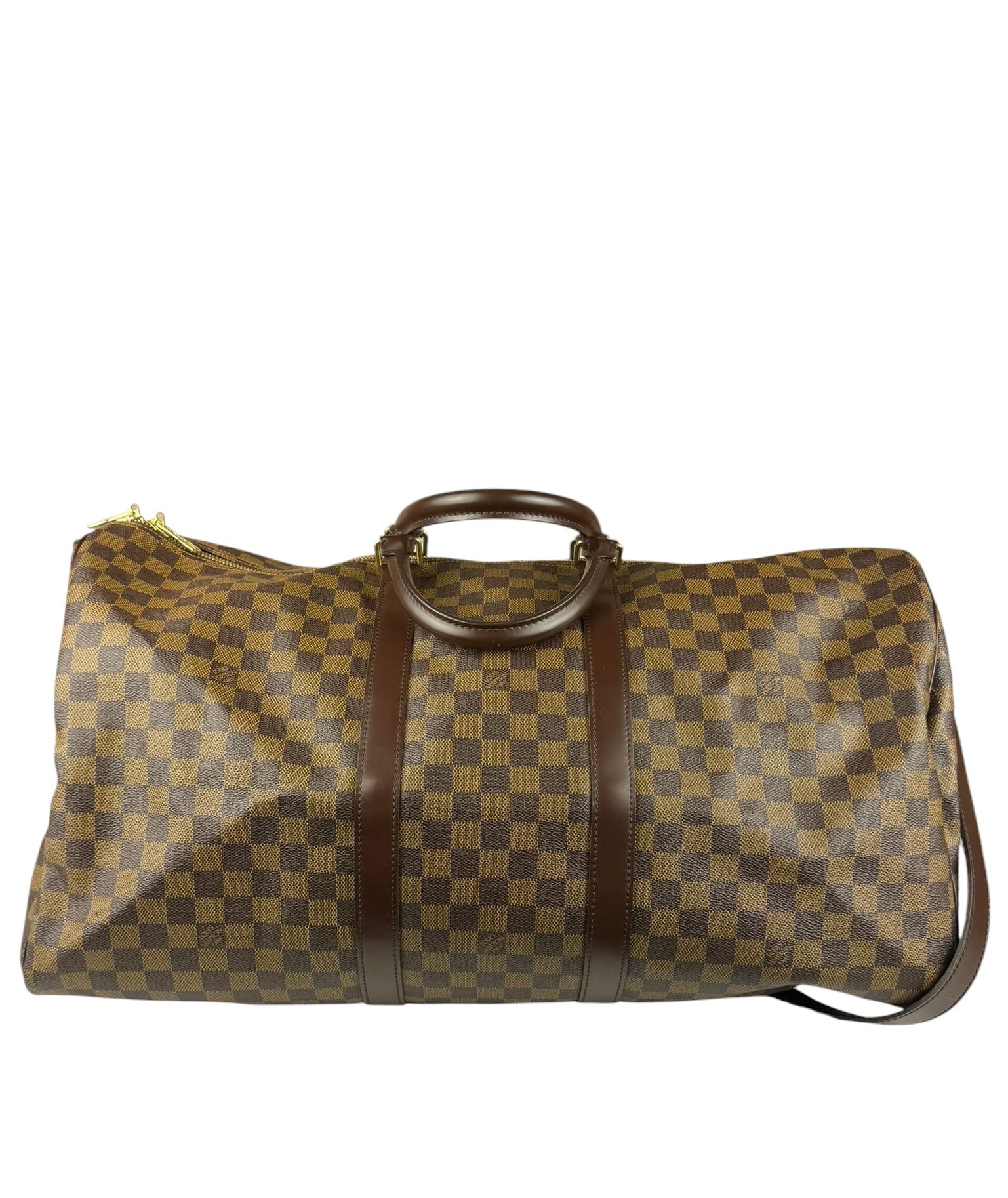 Louis Vuitton Damier Ebene Keepall Two-Way Bag