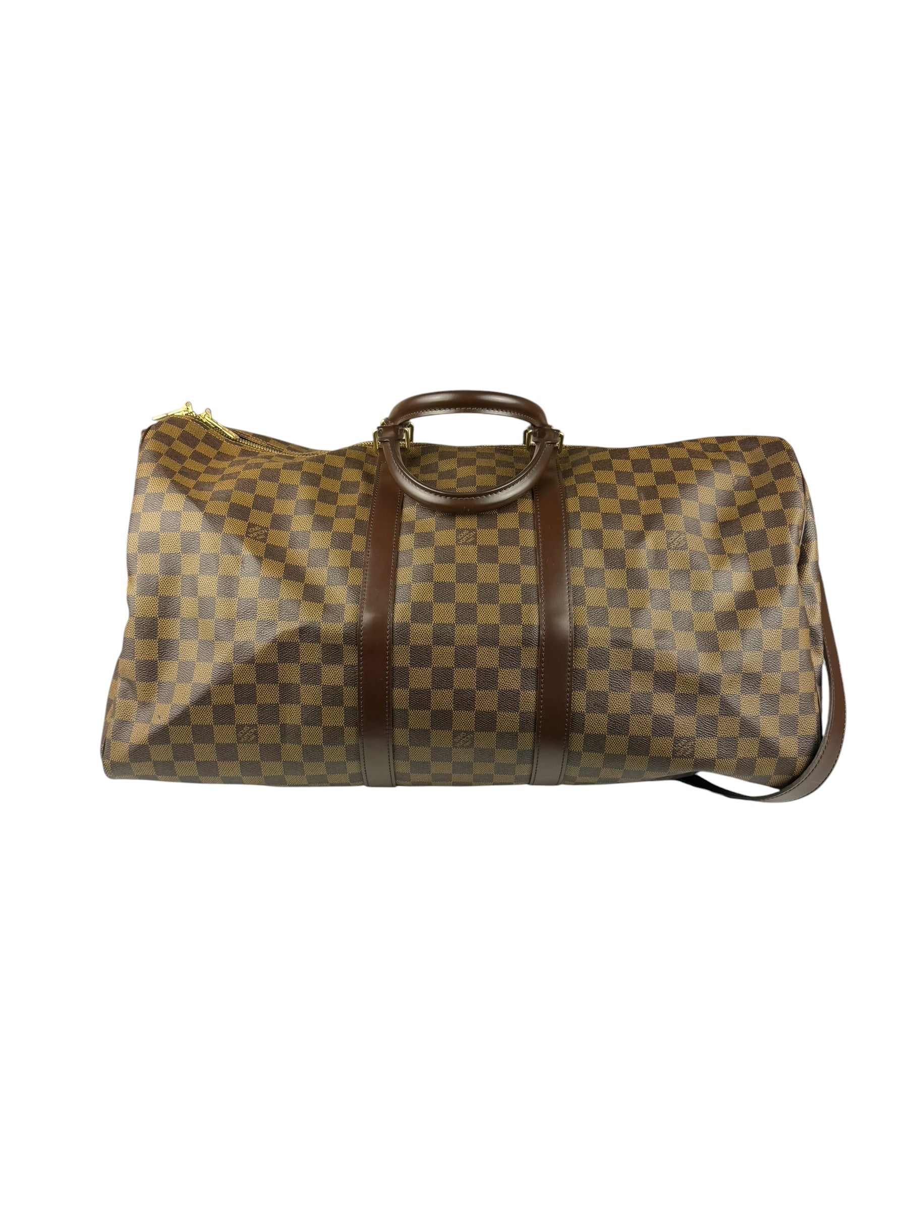 Louis Vuitton Damier Ebene Keepall Two-Way Bag