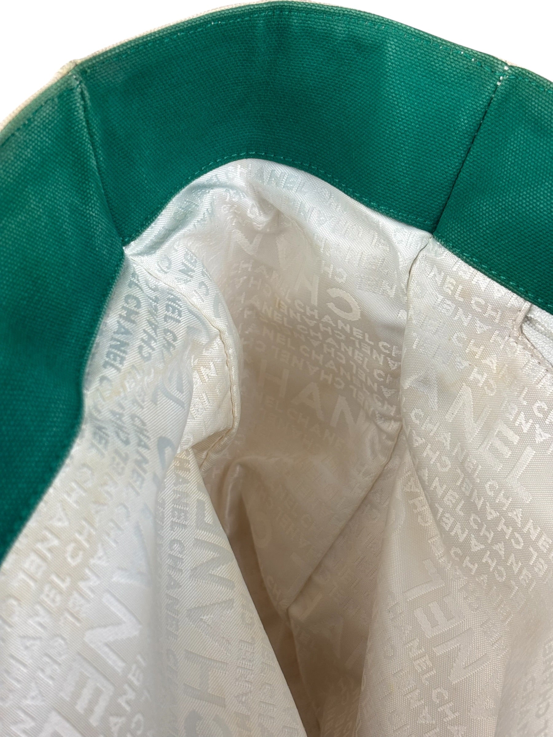 Chanel No.5 White Sport Canvas Tote 2003