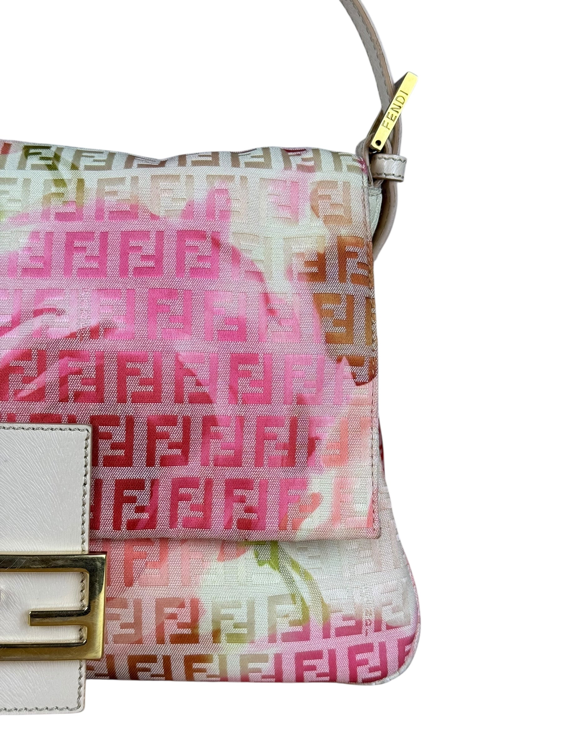 Fendi Zucchino Floral Mamma Baguette