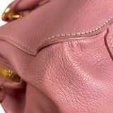 Miu Miu Pink Leather Two-Way Bag