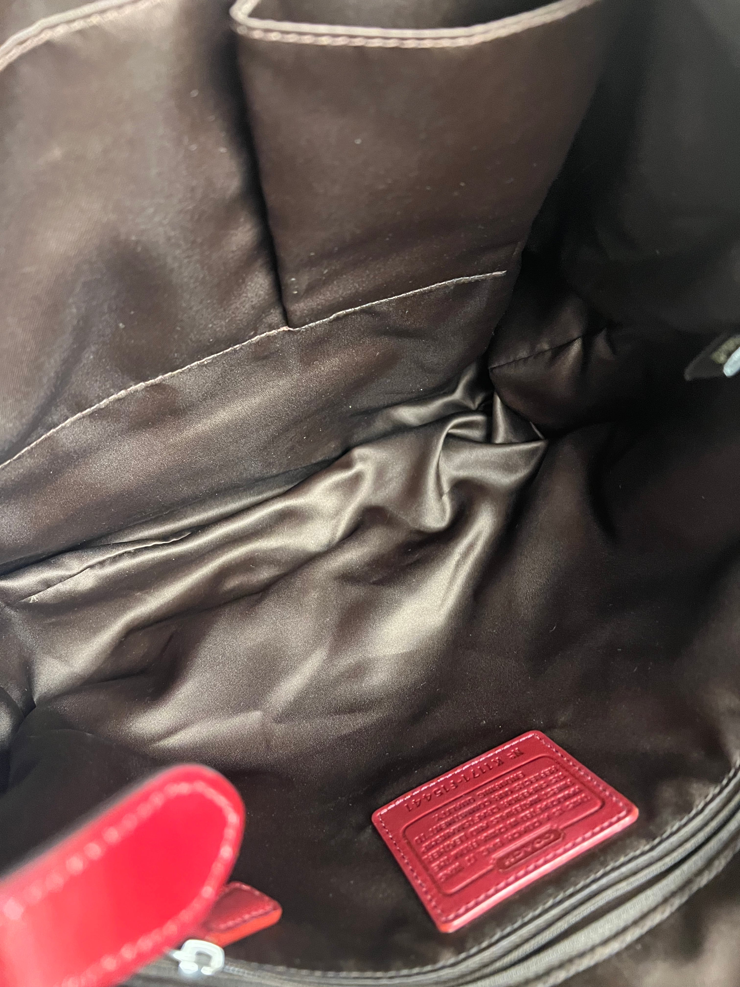 Coach Beige Signature C Tote Bag