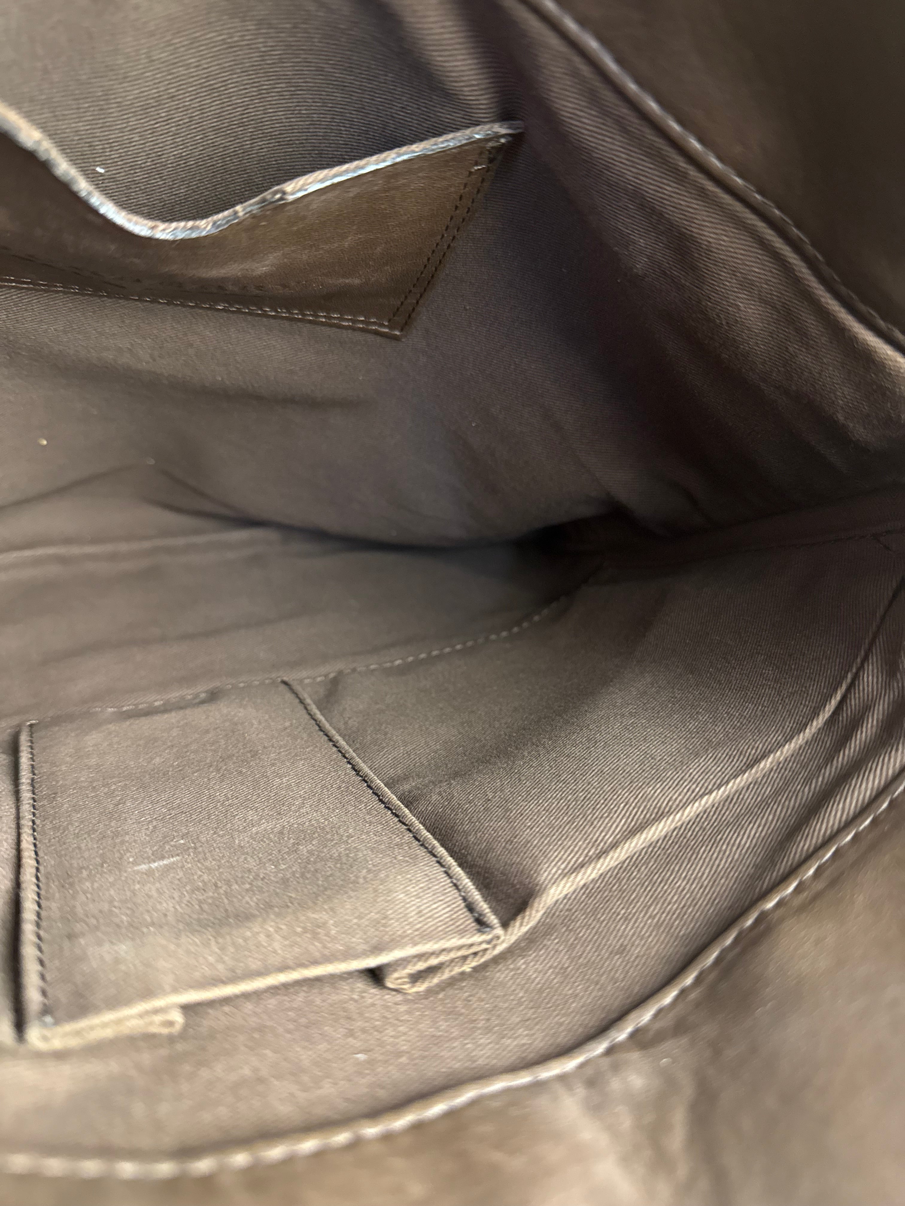 Burberry Blue Label Corduroy Leather Crossbody