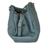 Chanel Blue Caviar Quilted CC Timeless Soft Shopper Tote 2010
