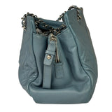 Chanel Blue Caviar Quilted CC Timeless Soft Shopper Tote 2010