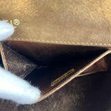 Chanel 2002 Gold Retro Tale East West Chain Flap