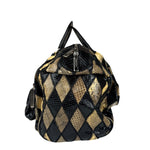 Dolce & Gabbana Miss Curly Python Patchwork Handbag