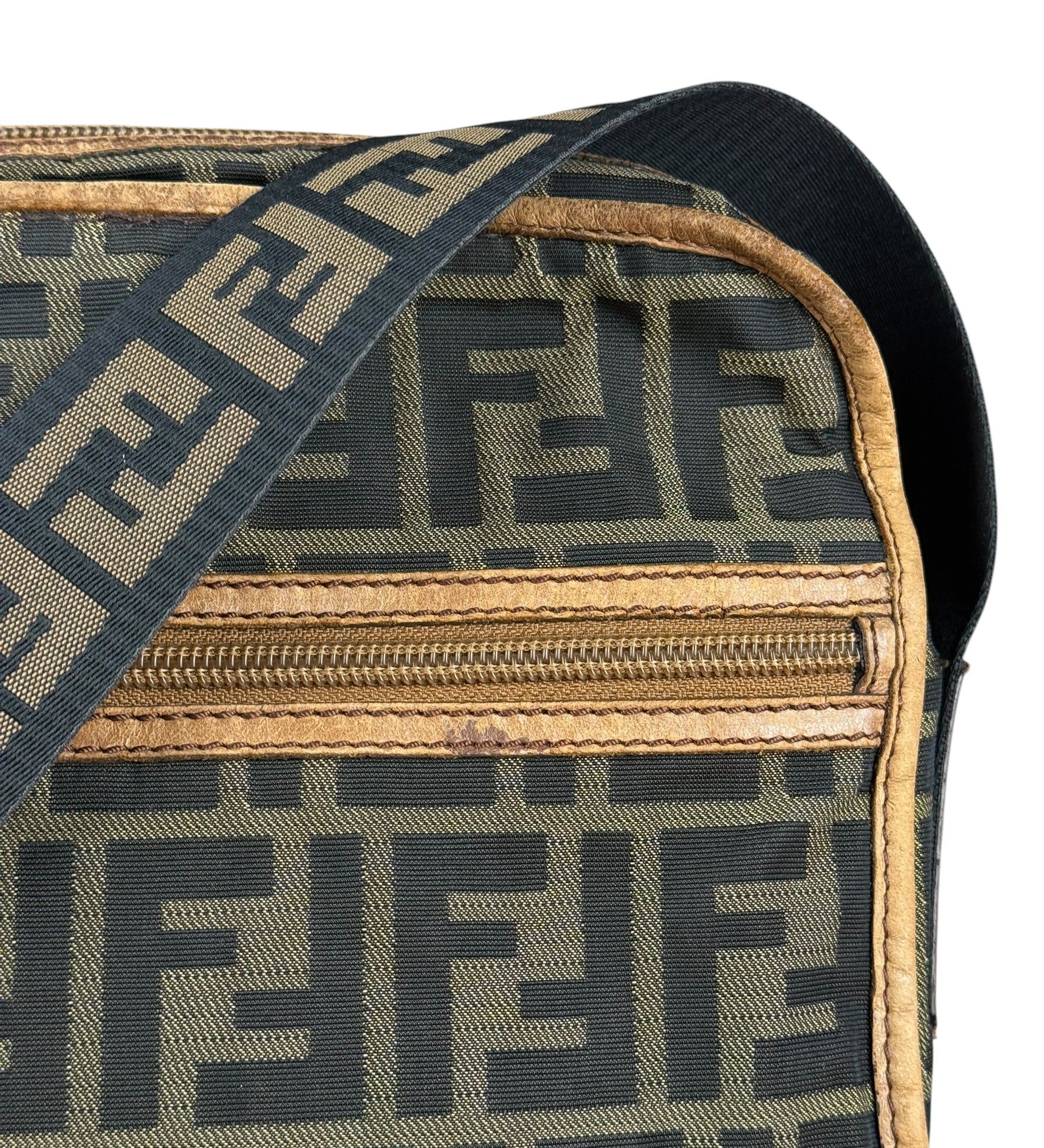 Fendi Zucca Messenger Bag