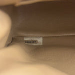 Chanel Vintage Tan Vertical Quilt Flap Shoulder Bag 1989