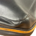 Chloe Black Leather Roy Large Zip Shoulder Bag