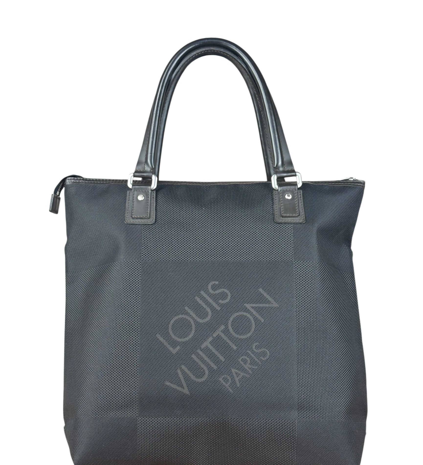Louis Vuitton Black Damier Canvas Geant Tote