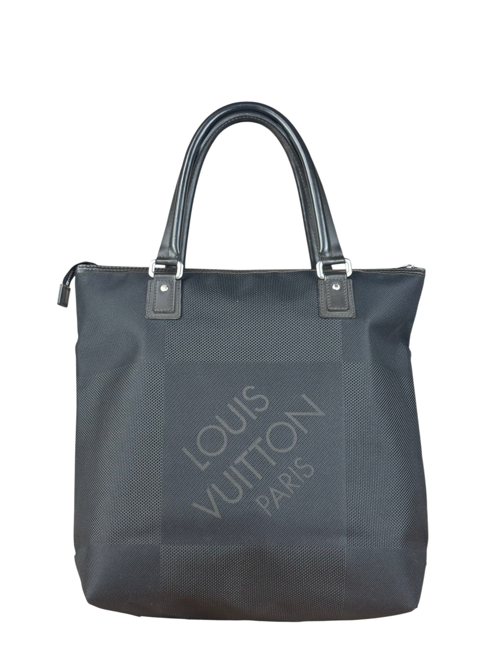 Louis Vuitton Black Damier Canvas Geant Tote