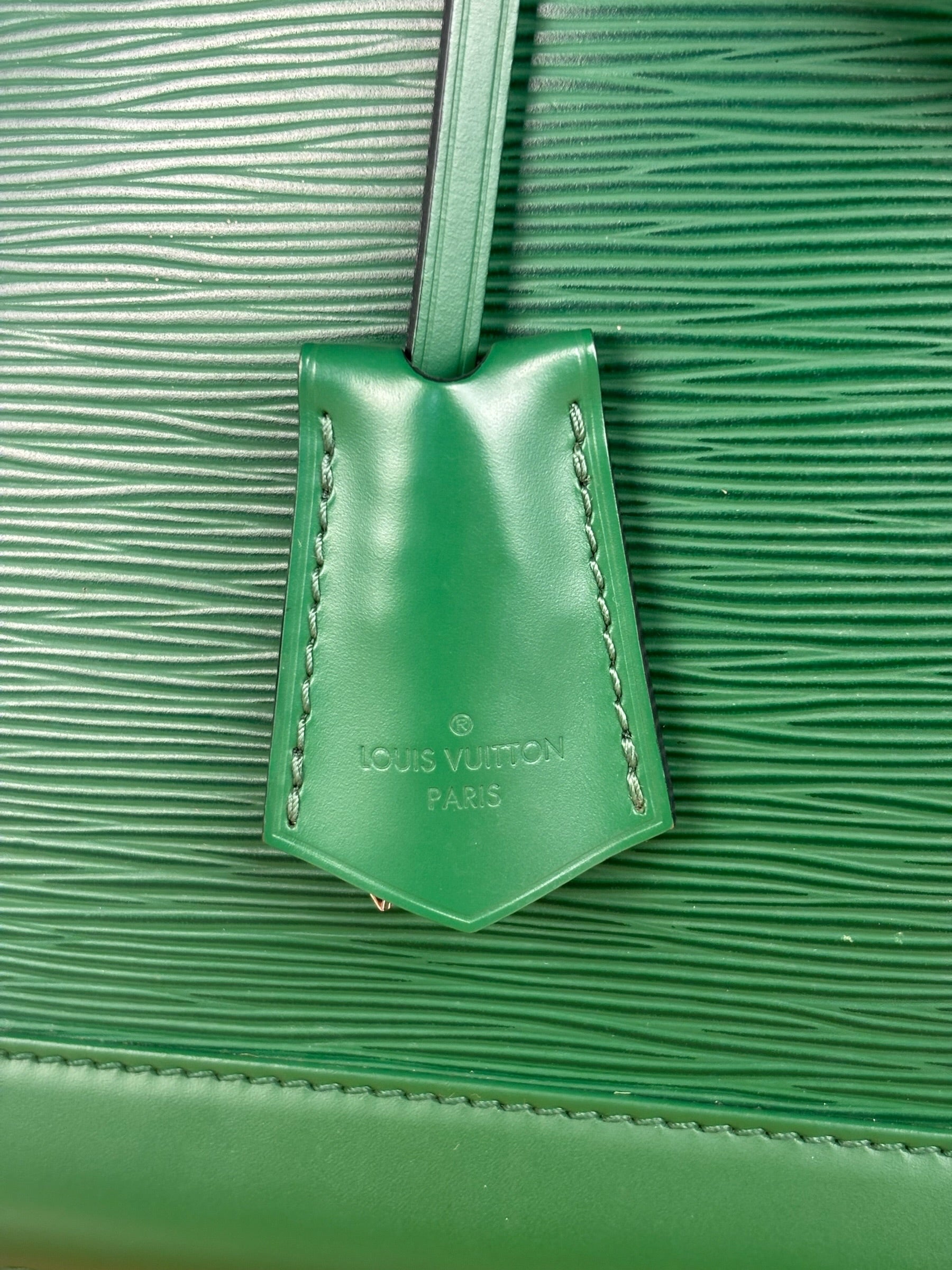 Louis Vuitton Green Epi Alma GM