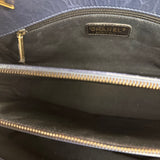 Chanel Blue Aged Quilted 2.55 Leather Chain Tote 2011