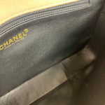 Chanel East West Beige Jersey Flap Bag 2002