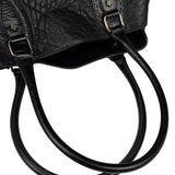 Fendi Black Leather Etniko Du Jour Shoulder Bag