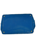 Prada Vintage Blue Canapa Canvas Tote