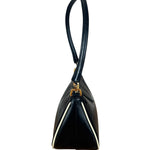 Prada Vintage Black Leather Pochette