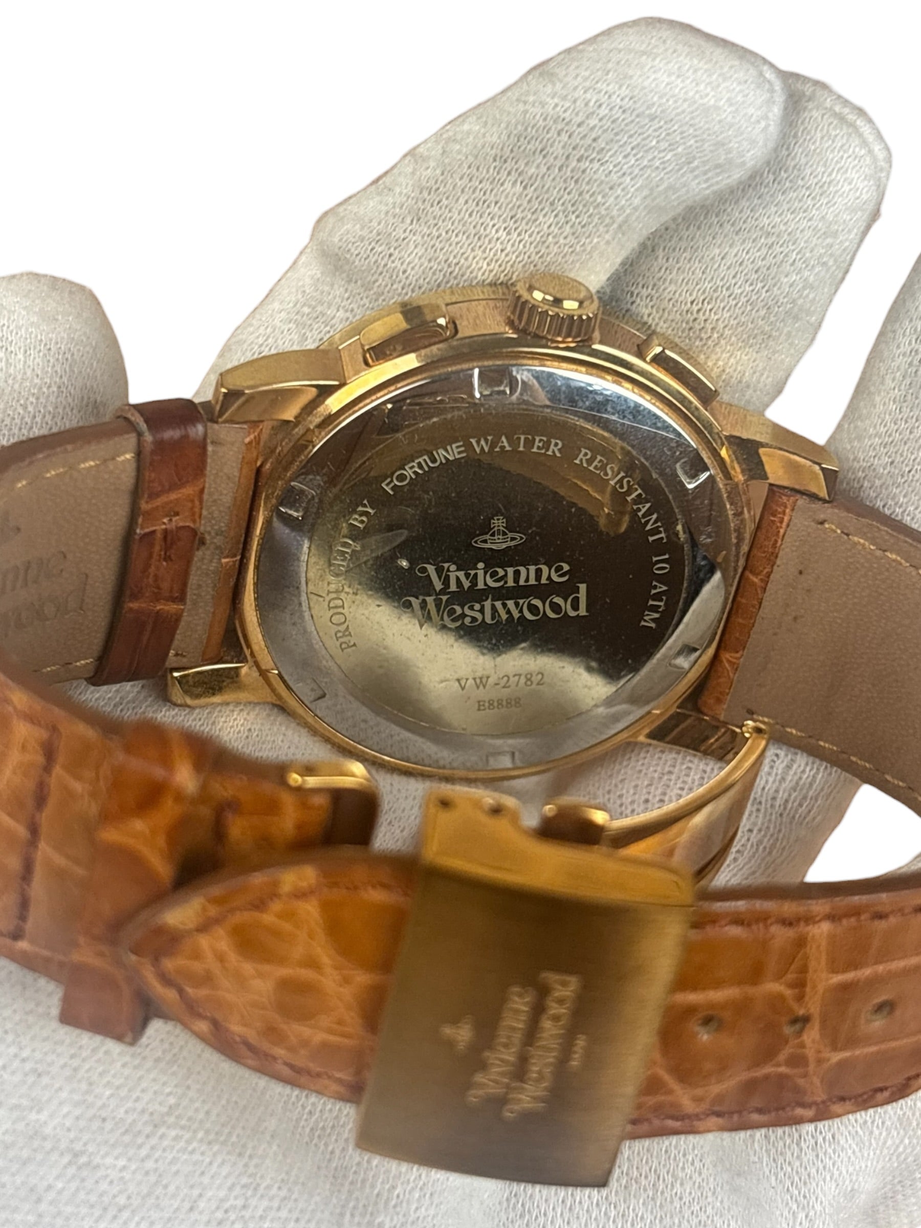 Vivienne Westwood Chronograph Leather Strap