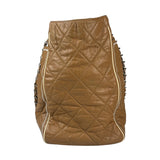 Chanel Camel Quilted Lambskin East-West Large Chain Tote 2008