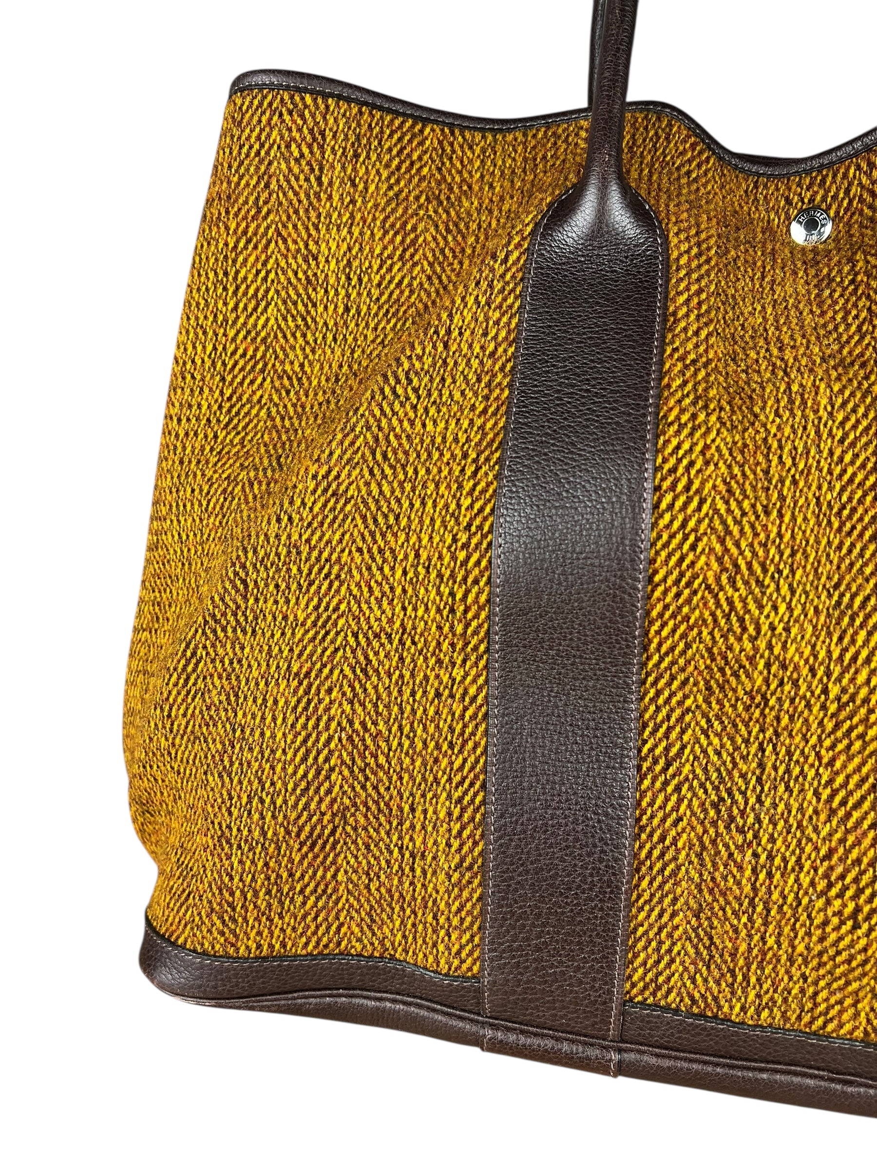 Hermes Garden Party 49 Brown Tweed 2003