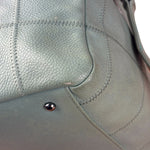 Chanel Light Green Quilt LAX Leather Bowler Bag 2004
