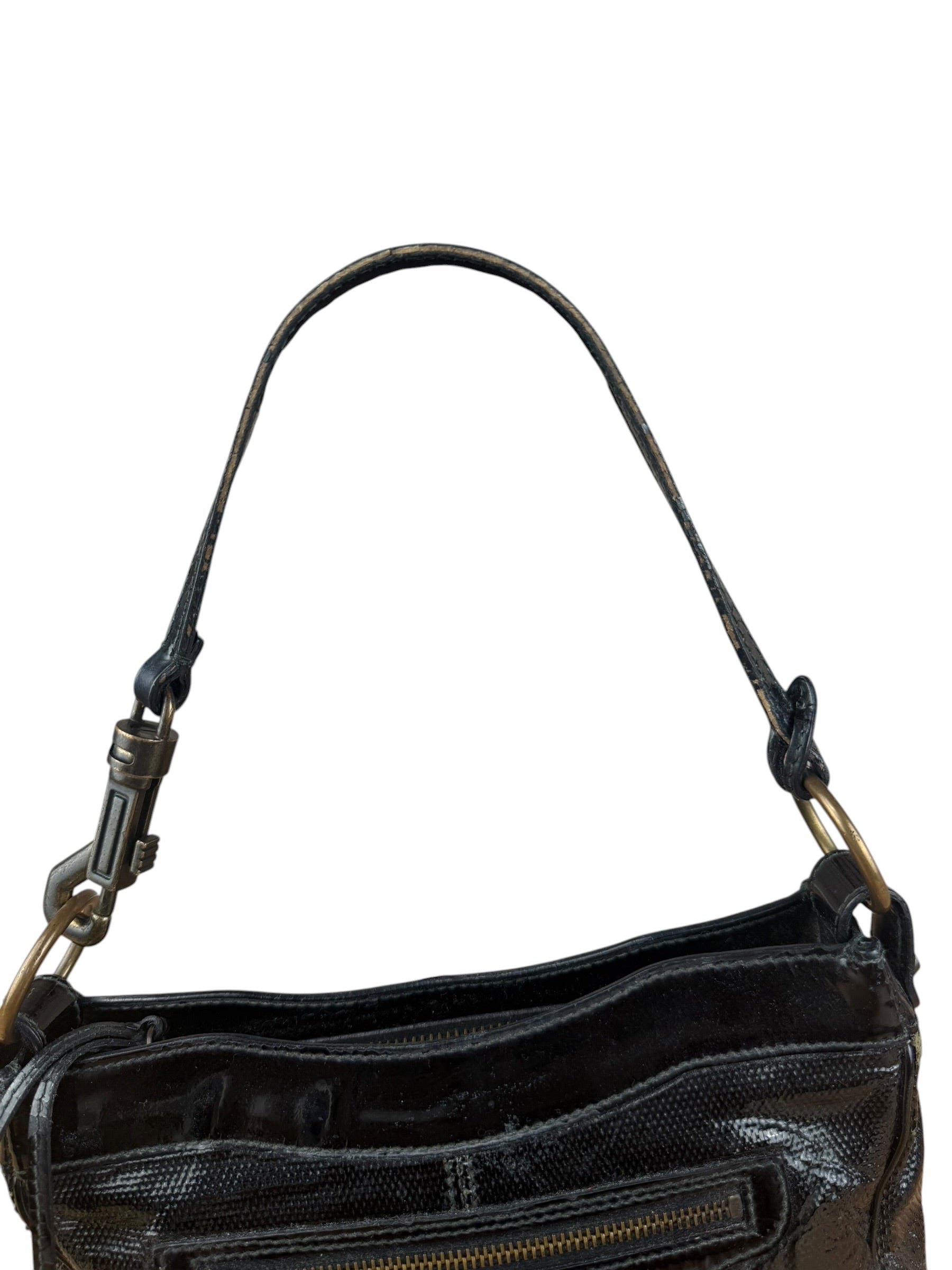 Balenciaga Black Leather Classic City Shoulder Bag