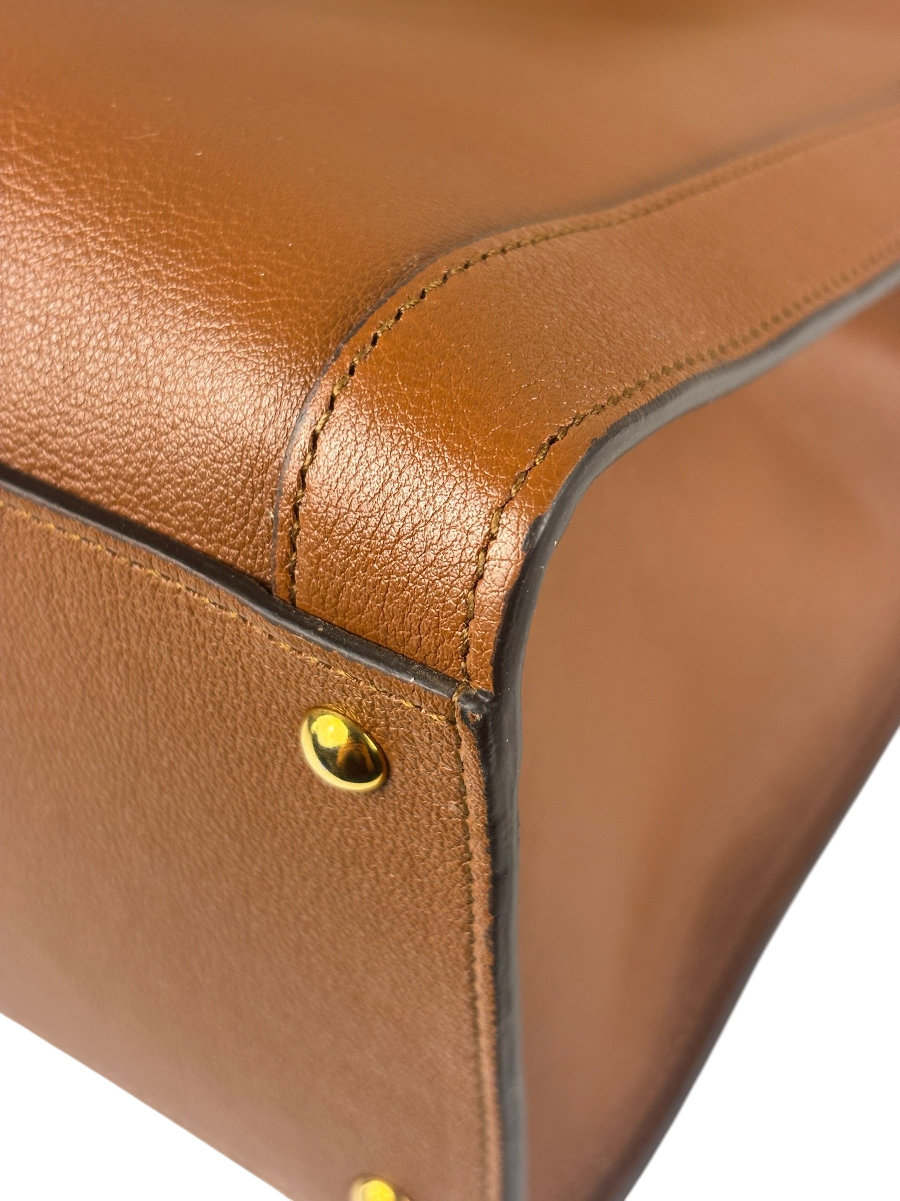 Gucci Diana Large Brown Tote Bamboo Handles