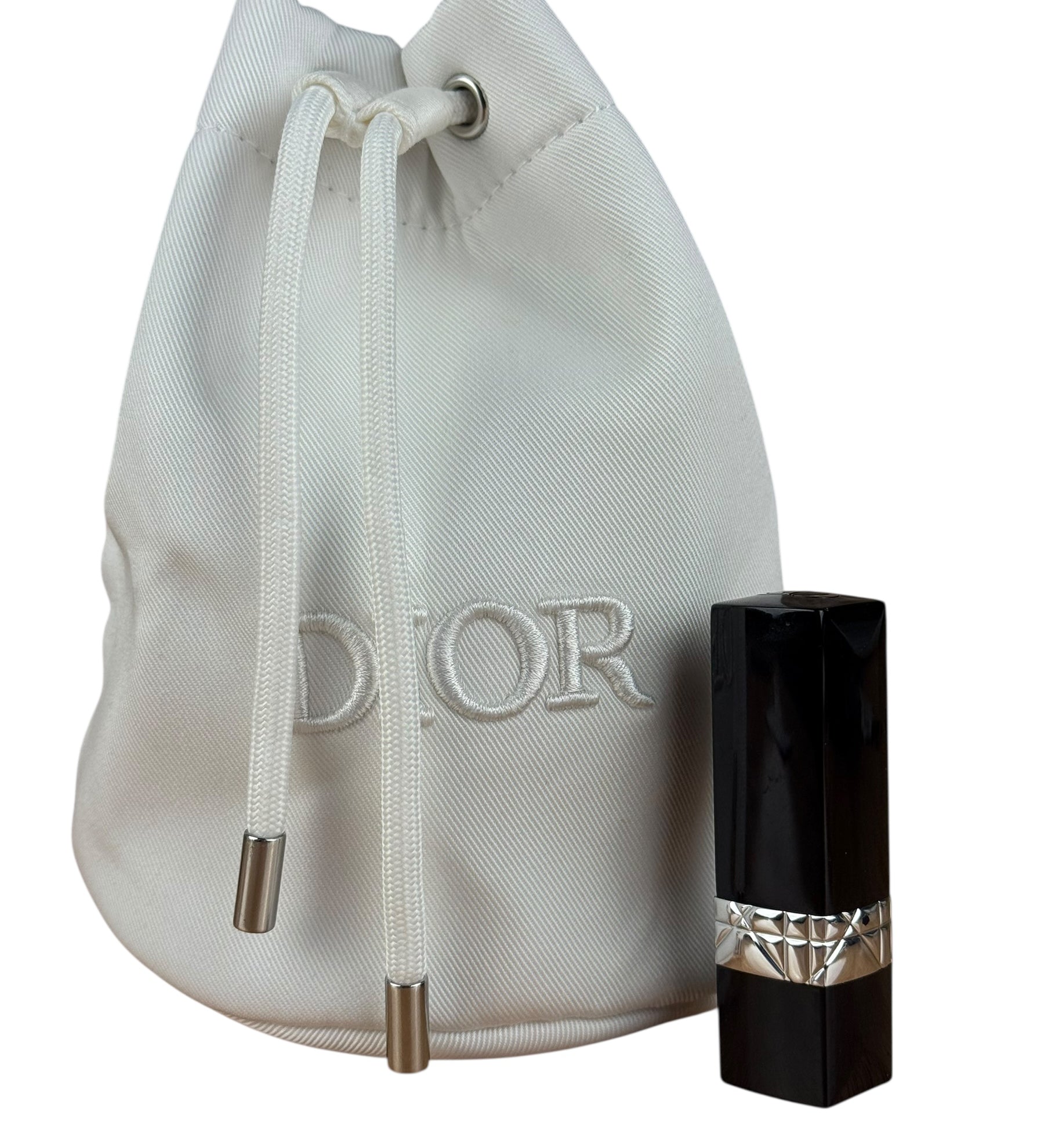 Christian Dior Beauty Cinch Pouch w/ Lipstick