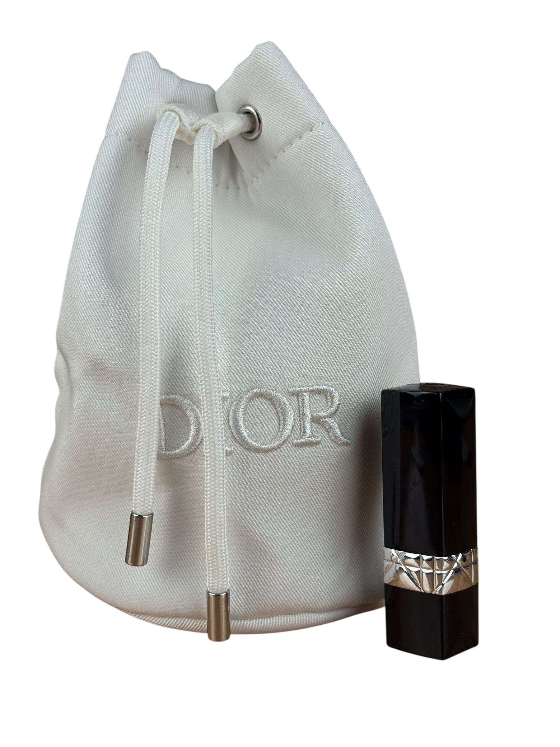 Christian Dior Beauty Cinch Pouch w/ Lipstick