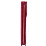 Yves Saint Laurent Bright Pink Leather Zip-Around Long Wallet
