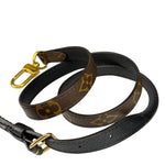 Louis Vuitton Black Leather/ Monogram Marignan 2Way Bag
