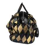 Dolce & Gabbana Miss Curly Python Patchwork Handbag