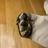 Cartier Must De Vendome Brown Leather Strap