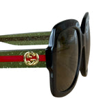 Gucci Large Black Frame Sunglasses