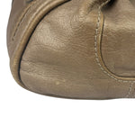 Chloe Bronze Leather Paddington Shoulder Bag