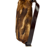 Fendi Pony Hair/Leather Trim Baguette