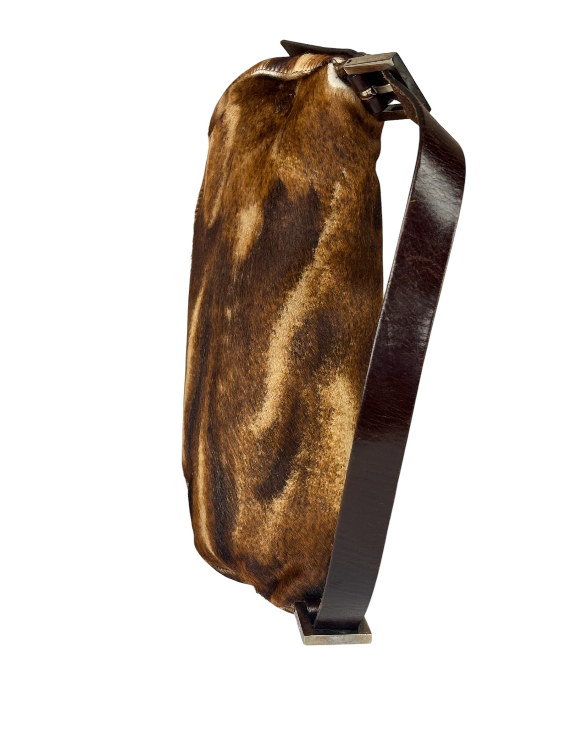 Fendi Pony Hair/Leather Trim Baguette