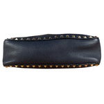 Valentino Navy RockStud Messenger Bag